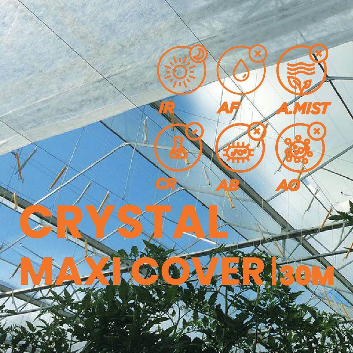 CRYSTAL MAXI COVER ТЕПЛОВАЯ ЗАВЕСА - İstanbul Sera Plastik