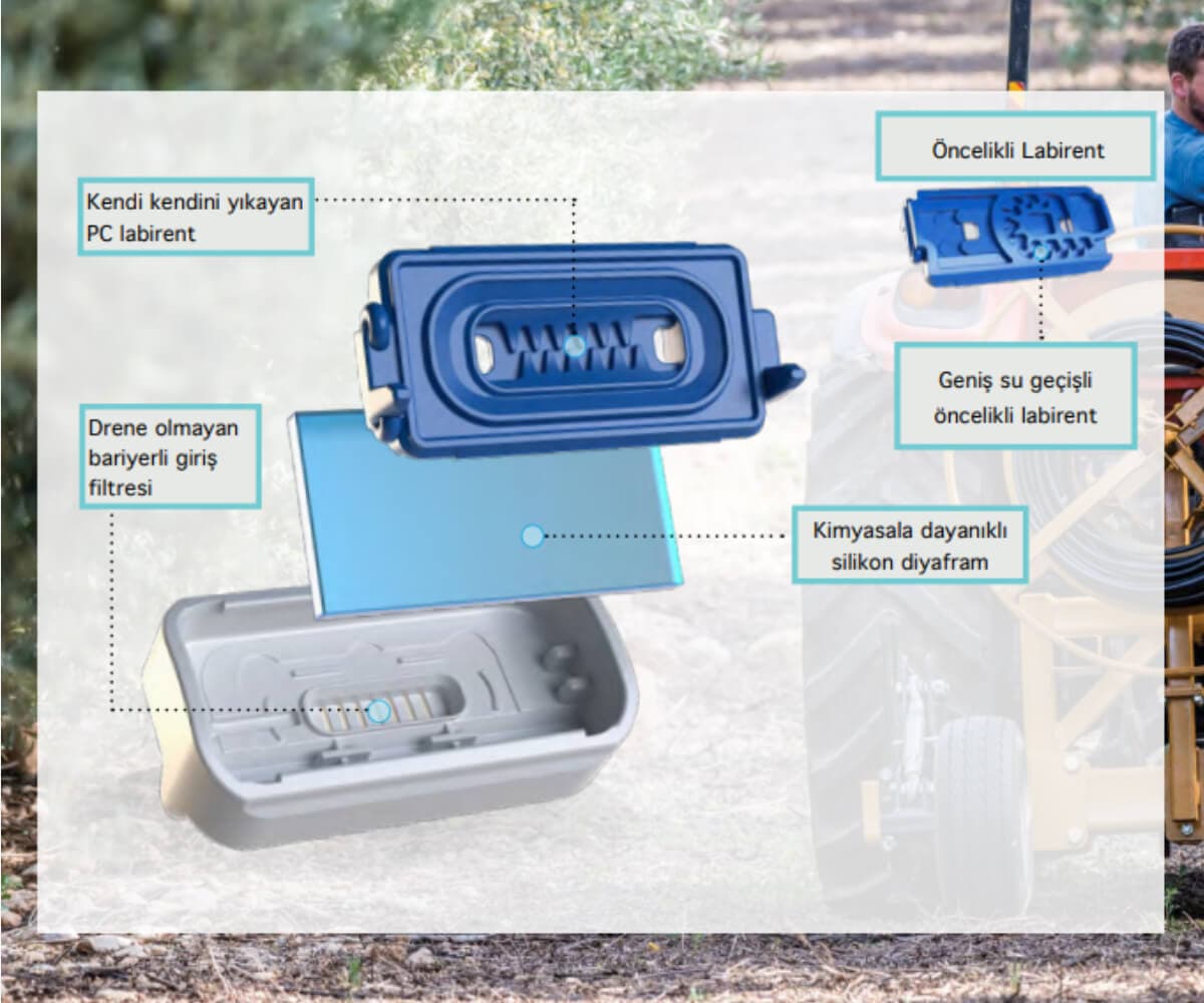 ASSIF Anti-Siphon PC Damlatıcı - Geoflow