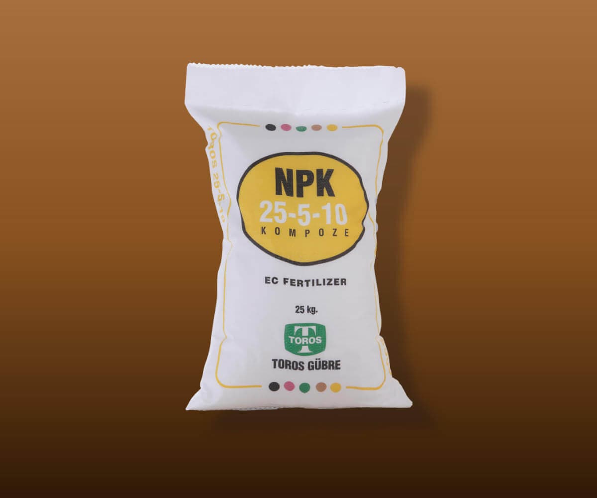 NPK 25-5-10 (Kompoze) - Toros Tarım