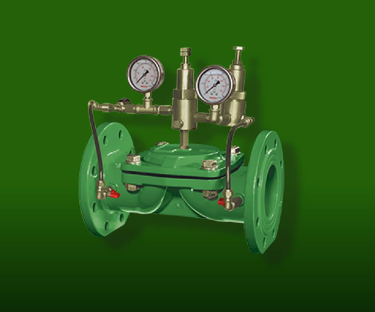 Pressure Reducing + Pressure Sustaining Control Valve - Tayfur Su